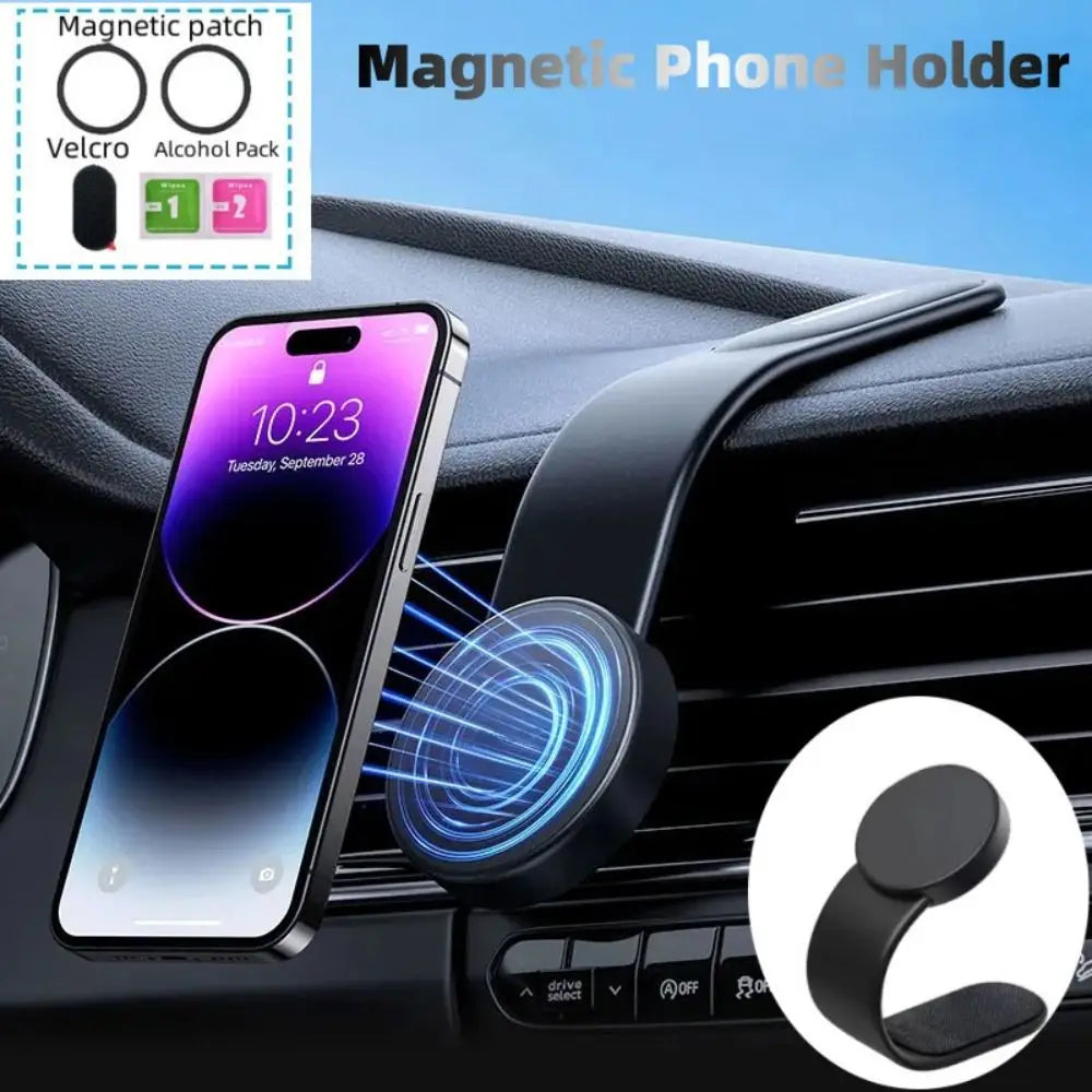 SOPORTE MAGNÉTICO FLEXIBLE PARA CELULAR (AUTO)