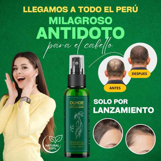 Tónico Capilar Anticaída – Frena la Caída, Estimula el Crecimiento y Recupera tu Cabello Fuerte