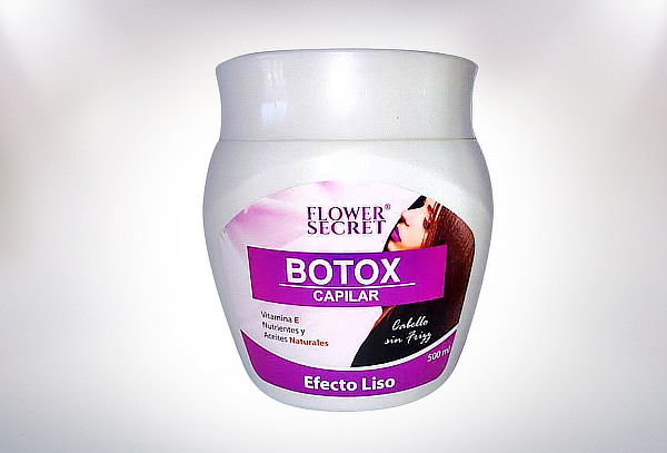 Botox Capilar Flower Secret 500ml – Cabello Liso y Sin Frizz