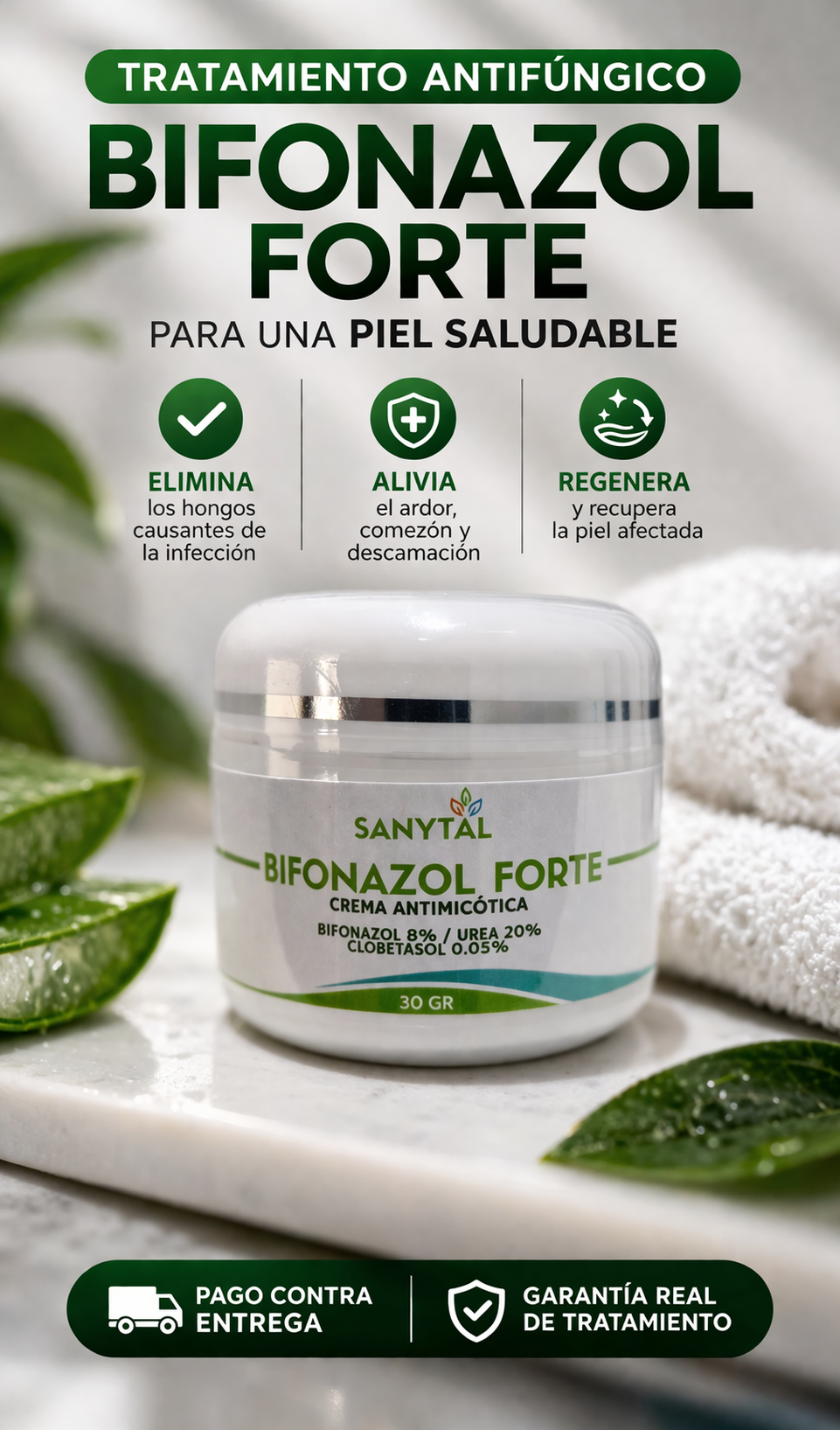 Bifonazol Forte – Crema para Hongos y Tiña de la Piel